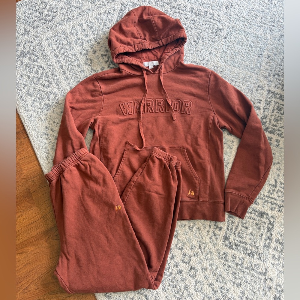 Spiritual Gangster Kendall Toole Rust Orange Sweatsweat Small